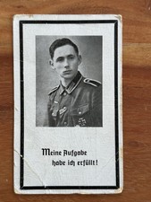 Sterbebild EK1 Träger -