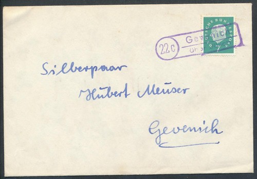 Bund landpost stempel - bund, landpost-stempel