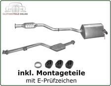 Auspuff set mit kat - set,
