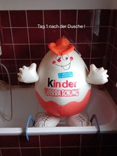 Werbeartikel Ferrero Eiermann aufblasbar ca 75 cm     BITTE LESEN !!!