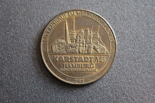 Medaille 1980 karstadt mö - 1980,