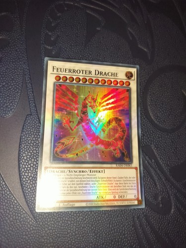 Feuerroter drache - yu-gi-oh!,