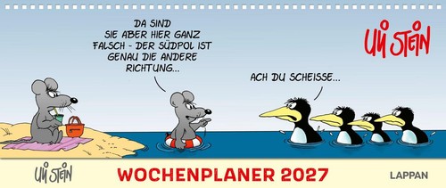 Uli stein wochenplaner - stein, 2027