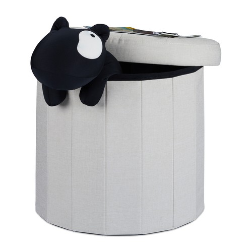 Sitzhocker mit stauraum