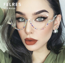 Damen Halbrahmen Anti-Blu-Ray