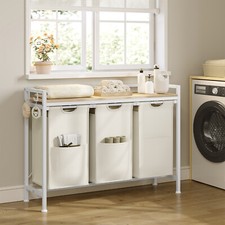 WOLTU Wäschekorb 3 Fächer