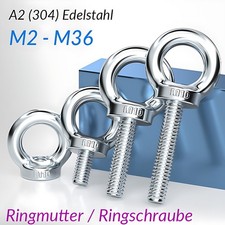 Ringmutter Ringschraube M3 M4