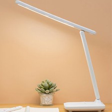 Schreibtischlampe Tischlampe  LED Leselampe Büroleuchte Dimmbar USB Stifthalter