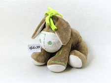 Inware Esel Pferd braun grün Granulat Plüschtier Stofftier (T203)