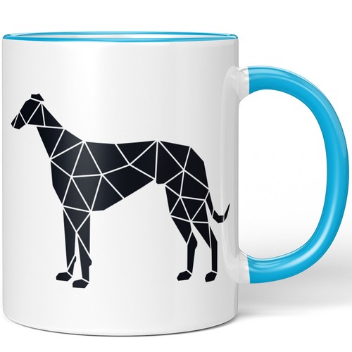 Whippet origami stil - whippet,, origami-stil