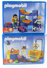 PLAYMOBIL 3964 + 3207 Puppenhaus Kinderzimmer Baby Mutter in OVP Box Kind Zimmer