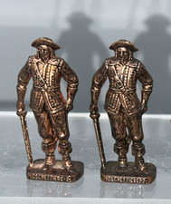 Metallfiguren Metallfigur  franz.  Musketiere  Kupfer 2 Varianten RP 1482 Patent