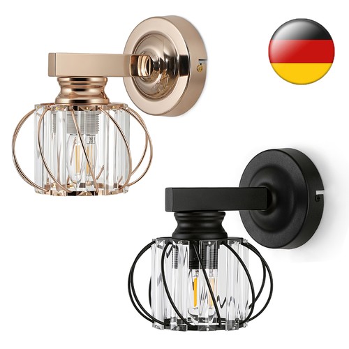 E27 wandlampe kristall - e27,