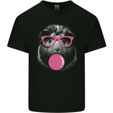 Meerschweinchen Mit Kaugummi Und Brille Kinder T-shirt Kinder