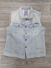 G-Star Raw Damen Stretch Jeans Weste Gr.L Hellblau Topzustand
