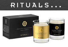 RITUALS Cashmere Rose & Mystic Cedar Private Collection Neu Mini-Duftkerzen-Set