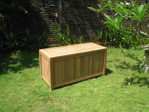 Teak premium kissenbox - teak,