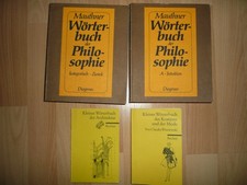 Fritz Mautner Wörterbuch der Philosophie & Wörterbücher Architektur/Mode