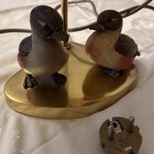 Vintage Retro Lampe 80ziger 90ziger Enten Lampenschirm Schalter Rarität Selten 