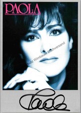 Original Autogramm Paola Felix