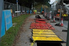 Photo A3 Laying storm drains prior to phase 2 of the Cherry Fields devel c2021
