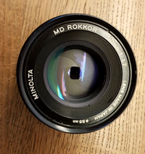 Minolta rokkor 50mm - md,