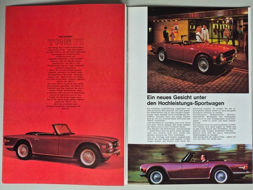 8seitiger prospekt triumph - 8seitiger, "triumph