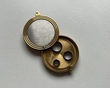 Davidoff Rund-Bohrer Cutter Zigarrenschneider Bicolor Stahl/Gold Vintage