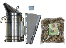 Smoker verzinkt mit 500g Rauchmittel Imker Rauchbläser Bienen Imkerei Raucher