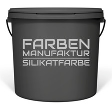 Silikatfarbe Mineralfarbe bunt
