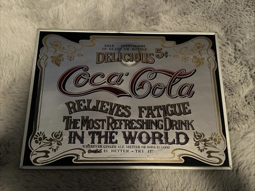 Werbespiegel coca cola - cola, im