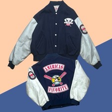 90s Vintage Walt Disney Mickey College Jacke