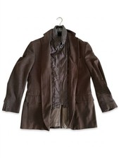 Blazer aus Baumwolle/Wolle