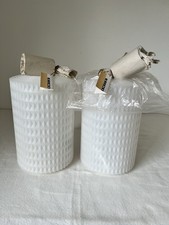 ERCO Pendellampe Aloys F. Gangkofner Hängelampe Deckenlampe Kunststoff 70s