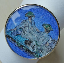 Massiv Edelstein Gemälde Ring