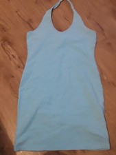 neckholder kleid H&M Türkis M