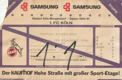 Ticket köln fortuna - 1.fc,