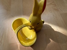 Alter Goebel Hummel Hase Osterhase mit Korb gelb OH 7 Ostern 70er Jahre