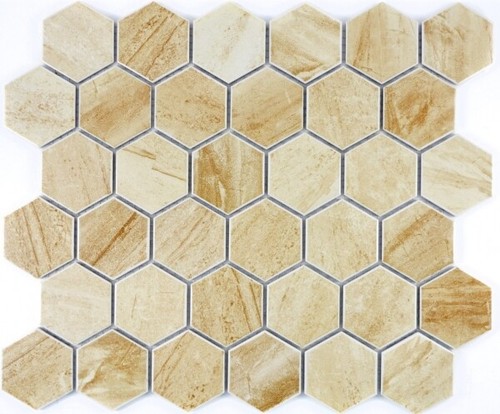 Hexagonale sechseck mosaik - hexagonale,