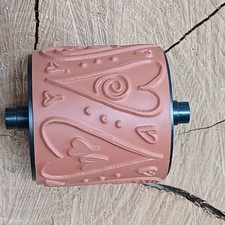 Rollenstempel Jumbo Wheel Große Herzen wie neu