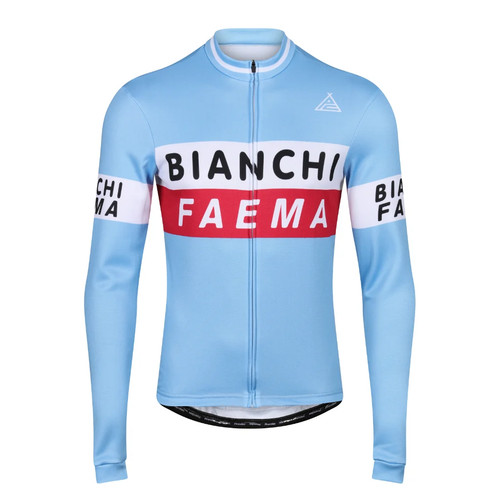 Bianchi faema retro langarm - bianchi,