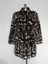 Pelzmantel Pelz Nerz Samt Gr M