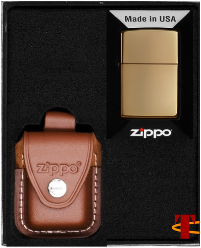 Zippo feuerzeug set - feuerzeug, messing