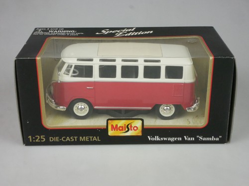 Maisto volkswagen van vw - 1/25,