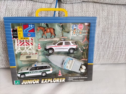 Koffer polizeiauto set - koffer,