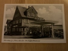 Ansichtskarte , Mußbach in die Bavaria , Shelltankstelle