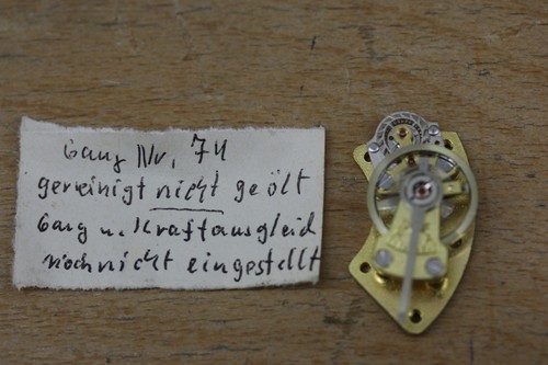 Echappement gangregler - echappement,