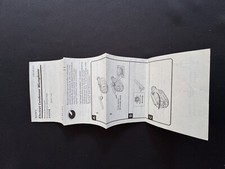 #A1120- SONY Electret condenser Microphone ECM-HS1   Broschüre