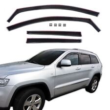 Windabweiser GP Regenabweiser Für Jeep Grand Cherokee 2011-2021 4-Tlg Schwarz