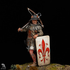 Florentiner Armbrustschütze Schlacht von Montaperti bemalter Spielzeugsoldat ...